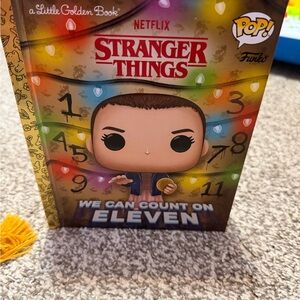 Funko Pop Stranger Things Eleven  with Multicolor Lights little golden book